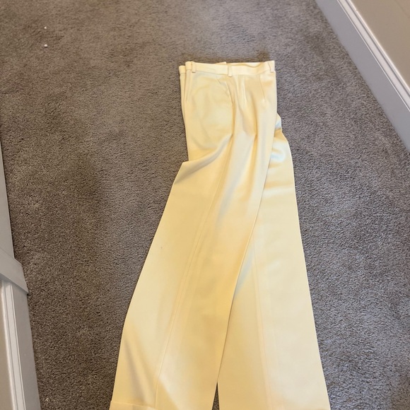 Yellow Blazer and Pants/Skirt Set (3 Piece) - Picture 4 of 9